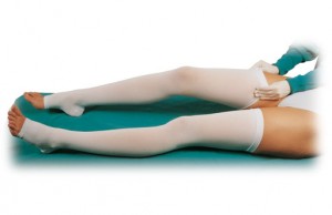 calze elastiche protesi anca 