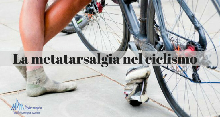 La metatarsalgia nel ciclismo