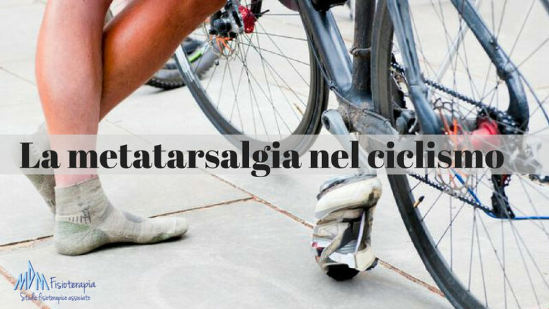 La metatarsalgia nel ciclismo