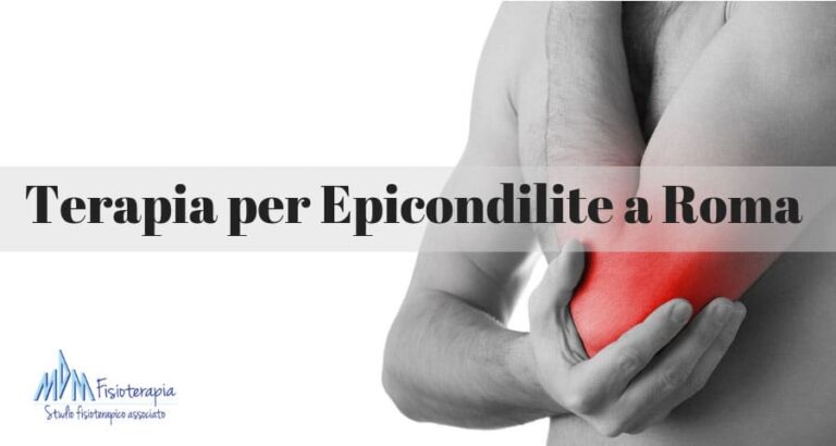 Terapia per epicondilite a Roma