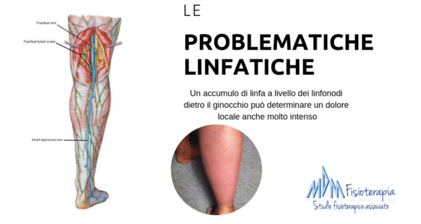 Problemartiche linfatiche dolore dietro al ginocchio