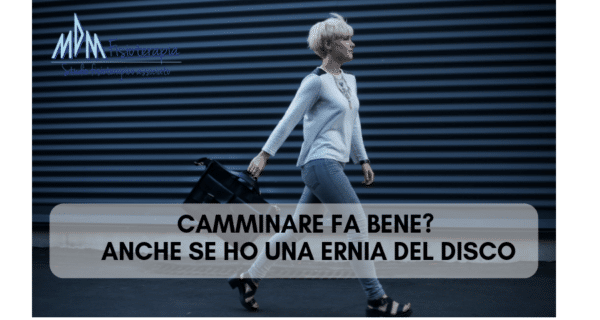 camminare fa bene se ho una ernia del disco