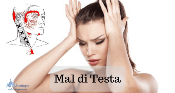 mal di testa cervicale trigger point