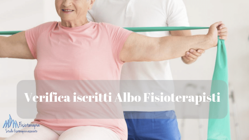 Verifica iscritti Albo Fisioterapisti | Scopri se è iscritto all’albo