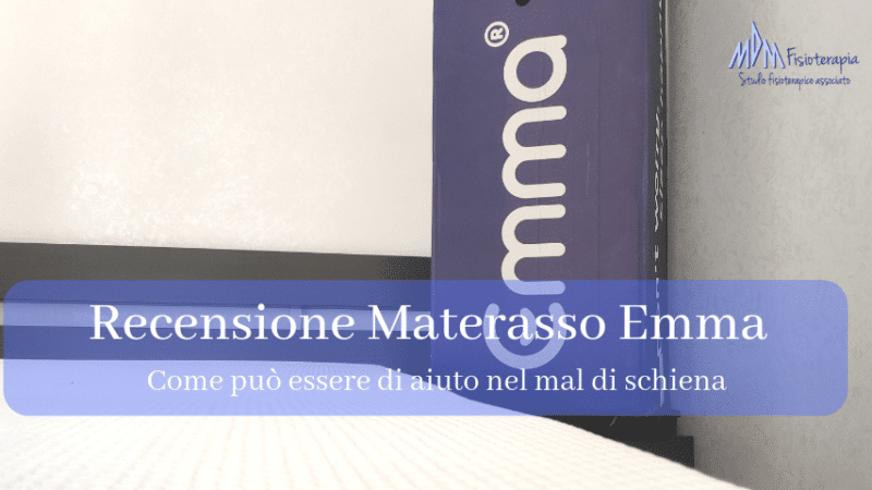 Recensione Materasso Emma | Un aiuto al mal di schiena