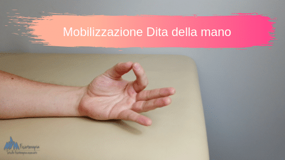 Mobilizzazione Dita della mano