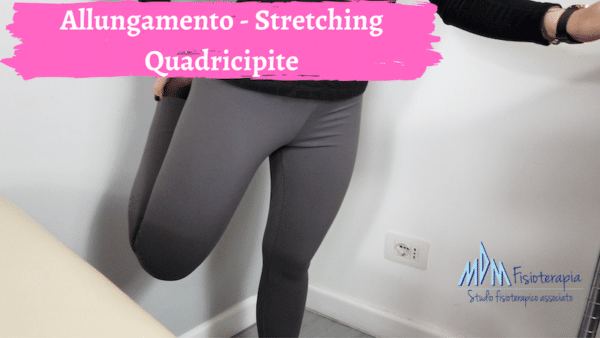 Esercizi condorpatia femoro rotulea stretching quadricipite