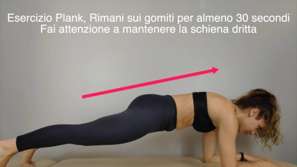 plank dolore lombare