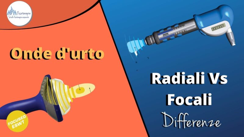 Differenza tra onde d’urto focali e onde d’urto Radiali