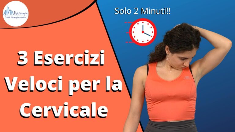 3 esercizi per la cervicale Infiammata