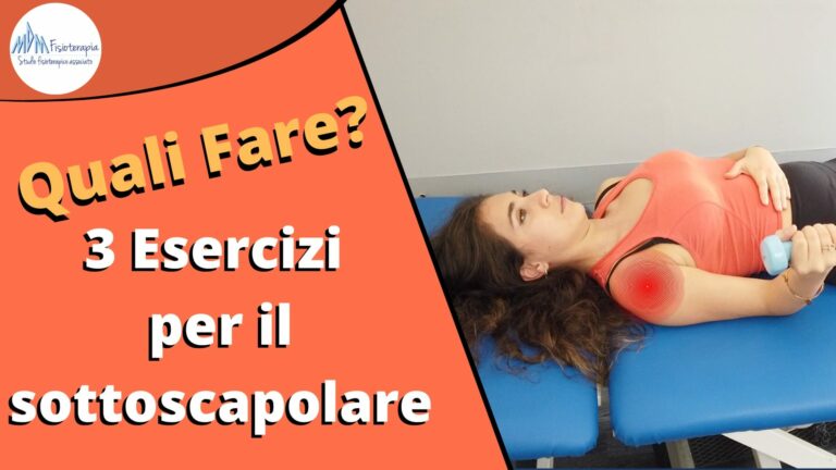 Muscolo sottoscapolare | Cosa è, esercizi migliori