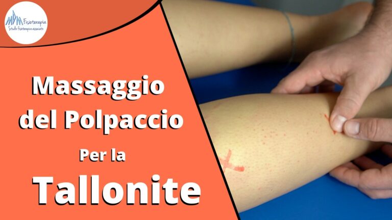 Massaggio del polpaccio per la Tallonite | Come decontrarre il polpaccio