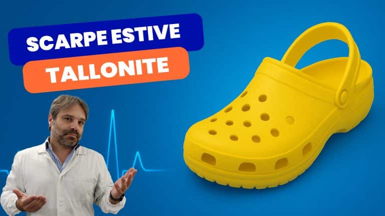 Scarpe estive per tallonite e Fascite